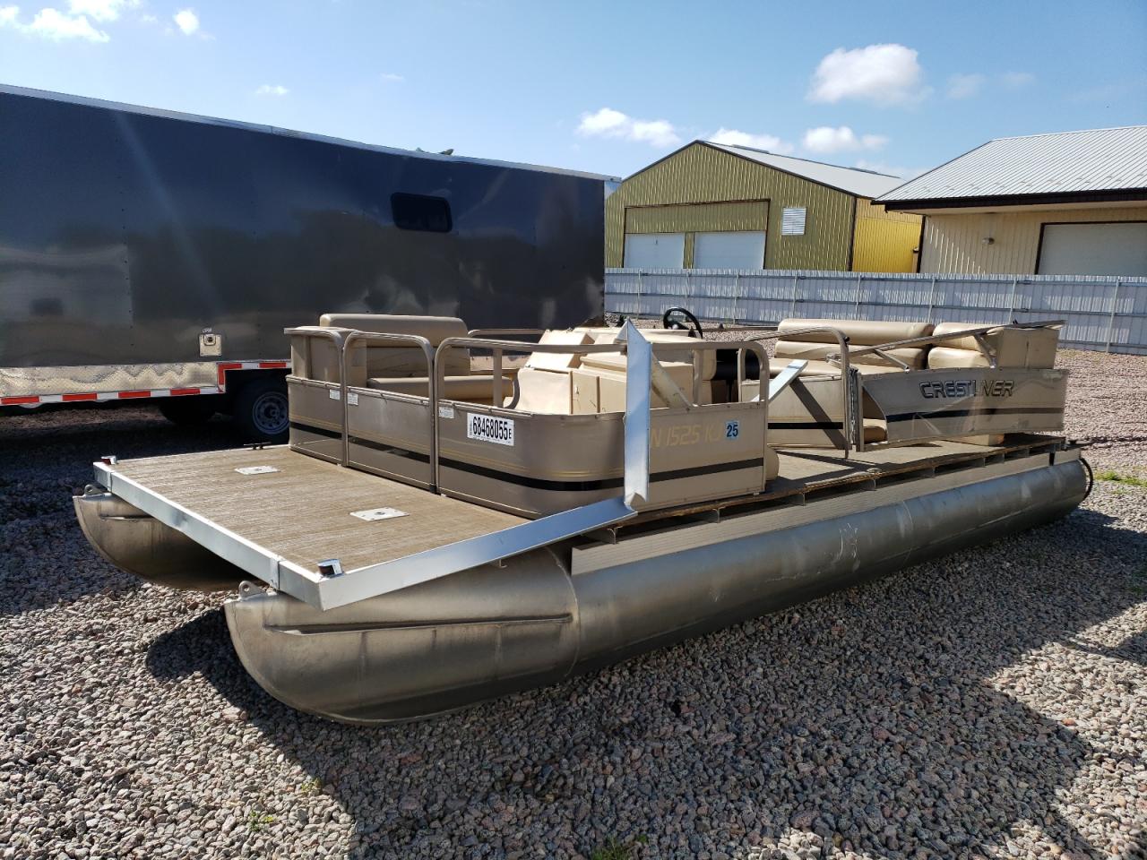 Lot #3231422142 2008 CRESTLINER BOAT
