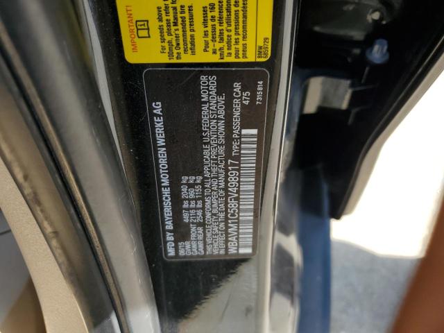 2015 BMW X1 SDRIVE28I WBAVM1C58FV498917