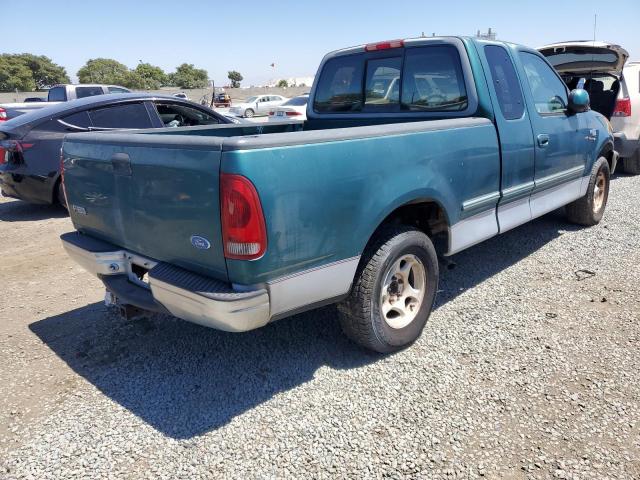 FORD F150 1997 green 3dr ext gas 1FTDX1729VND26576 photo #4