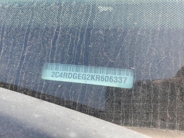 2019 DODGE GRAND CARA 2C4RDGEG2KR606337