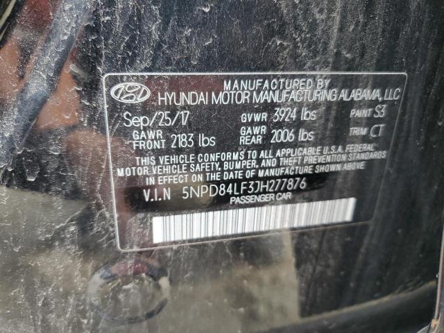 2018 HYUNDAI ELANTRA SE - 5NPD84LF3JH277876