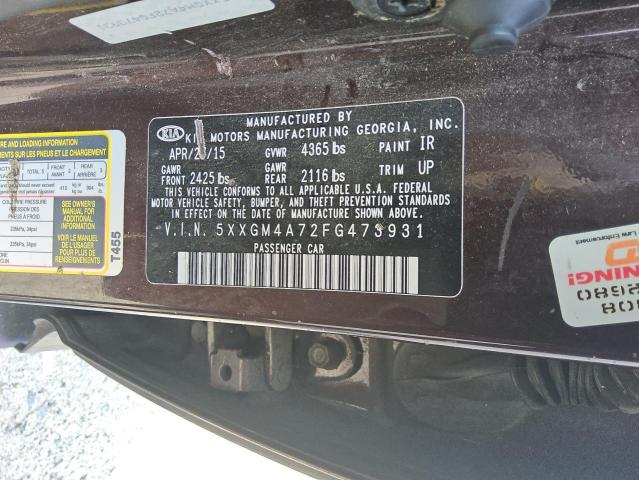 2015 KIA OPTIMA LX 5XXGM4A72FG473931