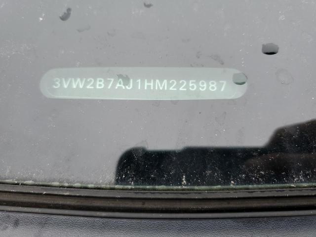 2017 VOLKSWAGEN JETTA S - 3VW2B7AJ1HM225987
