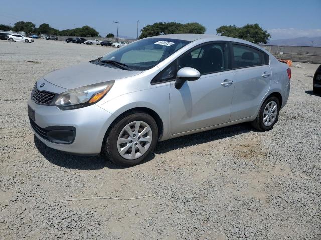 KIA RIO LX 2013 silver  gas KNADM4A31D6182846 photo #1