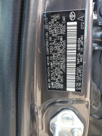 2015 TOYOTA PRIUS C JTDKDTB31F1579265