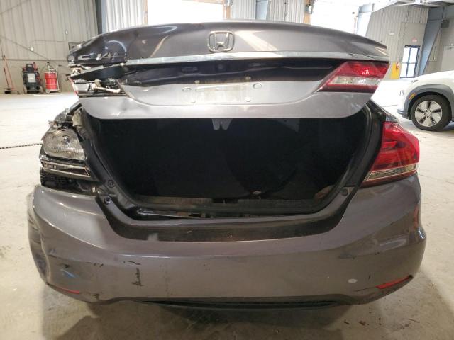 2015 HONDA CIVIC EXL 19XFB2F95FE288569