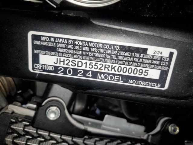 2024 HONDA CRF1000 D JH2SD1552RK000095