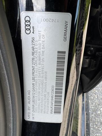 2017 AUDI A6 PREMIUM WAUF2AFC6HN123633