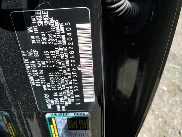 2022 KIA TELLURIDE EX 5XYP3DHCXNG220405