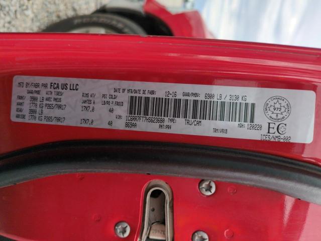 2017 RAM 1500 ST 1C6RR7FT7HS623680