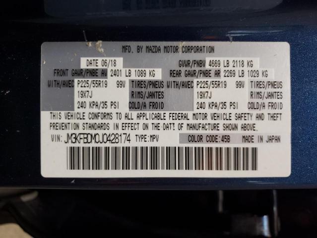 2018 MAZDA CX-5 GRAND TOURING JM3KFBDM0J0428174