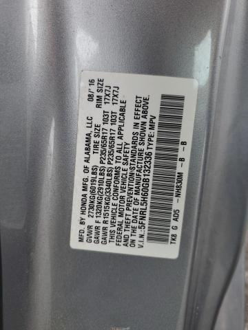 2016 HONDA ODYSSEY EX 5FNRL5H60GB132336