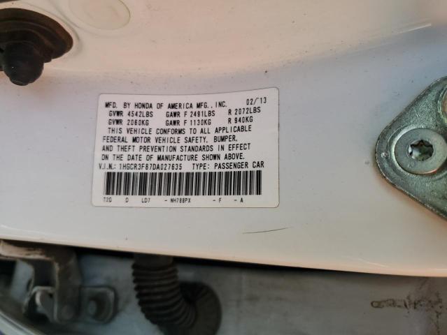 2013 HONDA ACCORD EXL - 1HGCR3F87DA027635
