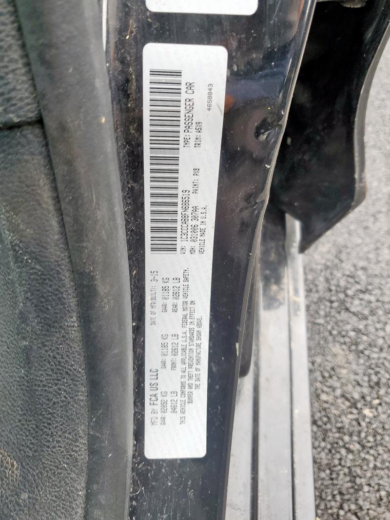 2015 CHRYSLER 200 LIMITE 1C3CCCAB8FN686519