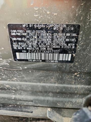 2019 SUBARU FORESTER L JF2SKAUC0KH457300
