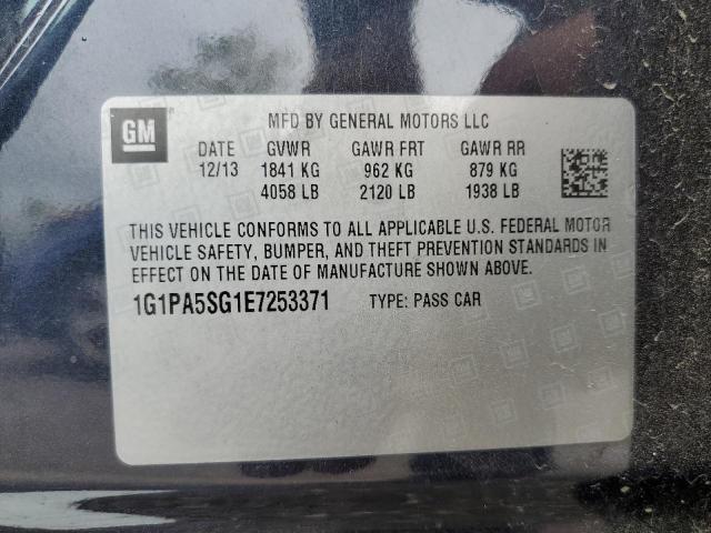 2014 CHEVROLET CRUZE LS #3303695023