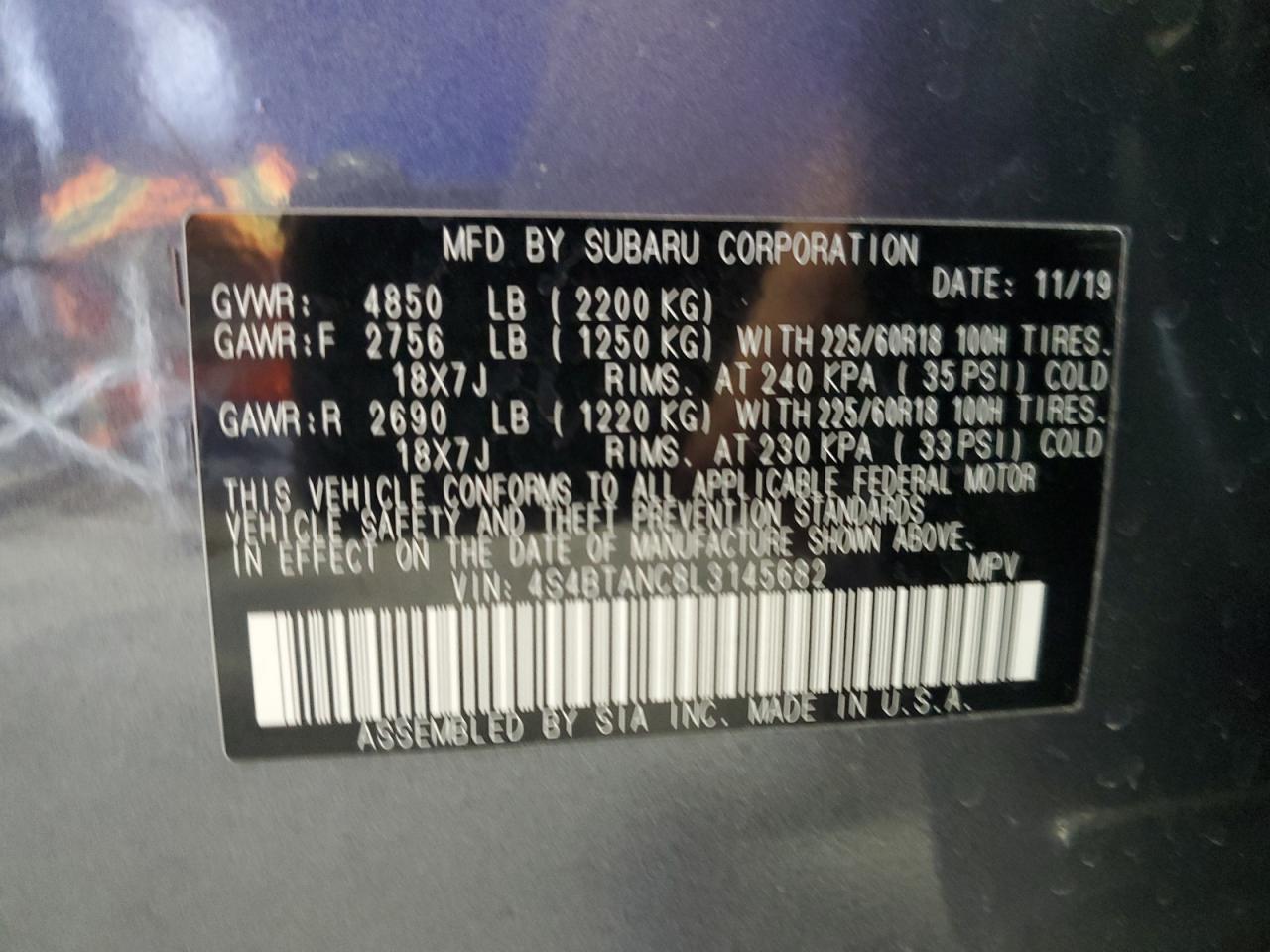 SUBARU OUTBACK LIMITED