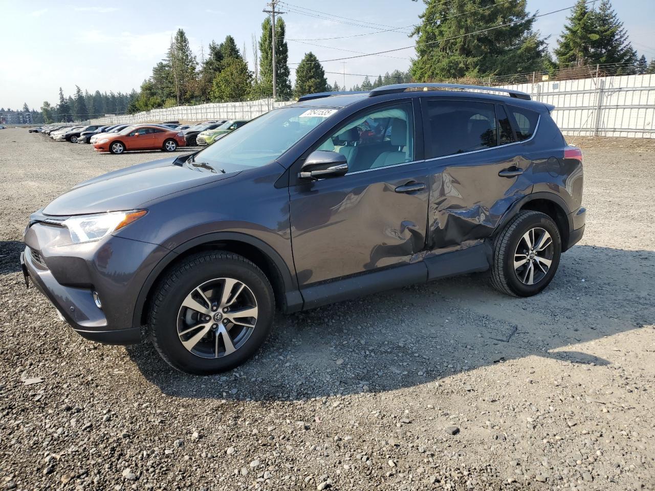 Lot #3305334319 2018 TOYOTA RAV4 ADVEN