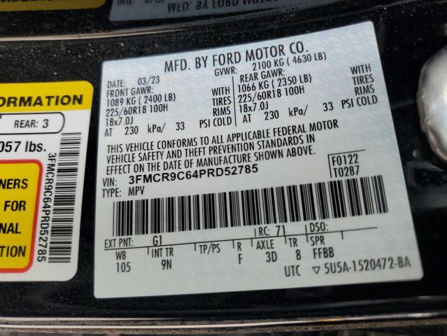2023 FORD BRONCO SPORT OUTER BANKS 3FMCR9C64PRD52785