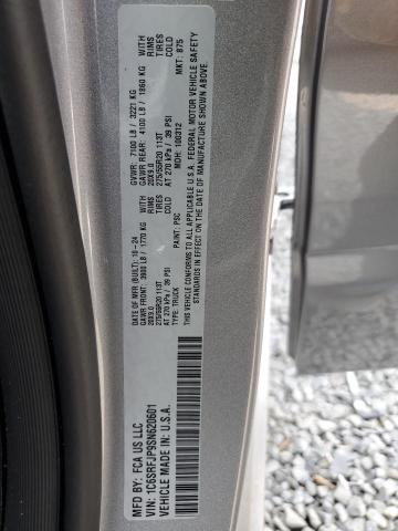 2025 RAM 1500 LARAM 1C6SRFJP9SN620601