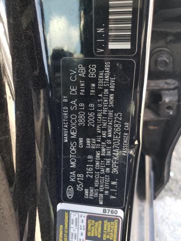2018 KIA FORTE LX 3KPFK4A70JE268725