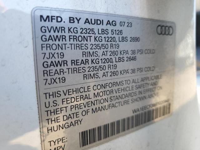 2024 AUDI Q3 PREMIUM PLUS S LINE 45 WA1EECF38R1020945