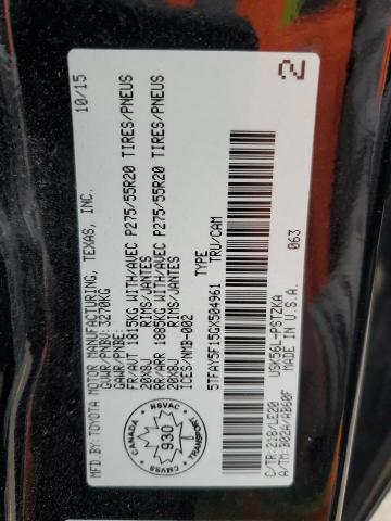 2016 TOYOTA TUNDRA CREWMAX 1794 5TFAY5F15GX504961