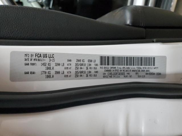 2015 DODGE DURANGO LI 1C4RDJDG9FC823655