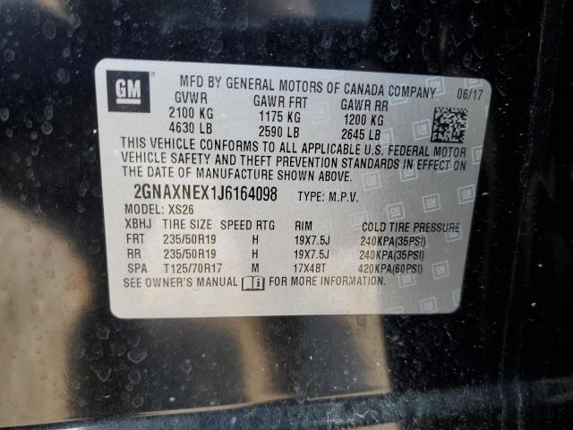 2018 CHEVROLET EQUINOX PR - 2GNAXNEX1J6164098