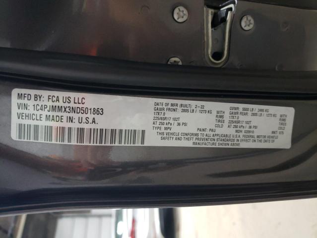 2022 JEEP CHEROKEE L 1C4PJMMX3ND501863