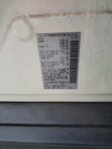 2017 NISSAN ROGUE S 5N1AT2MT9HC760610