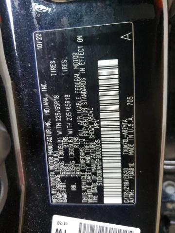 2023 TOYOTA HIGHLANDER 5TDKDRAH9PS002035