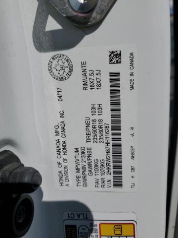 2017 HONDA CR-V EXL 2HKRW2H87HH116287