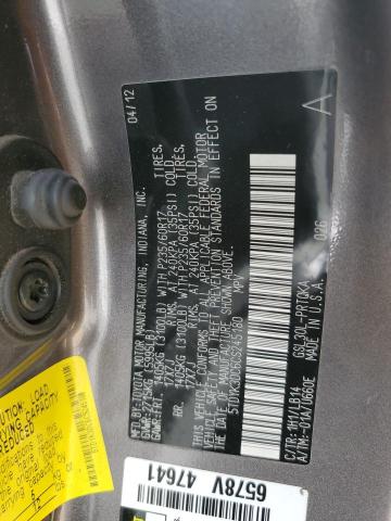 2012 TOYOTA SIENNA - 5TDYK3DC6CS245180