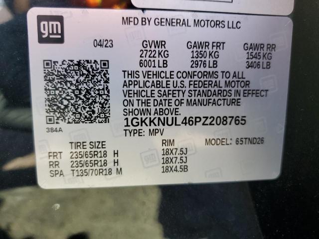 2023 GMC ACADIA SLT 1GKKNUL46PZ208765