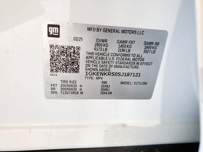 2025 GMC ACADIA ELEVATION 1GKENKRS0SJ187121