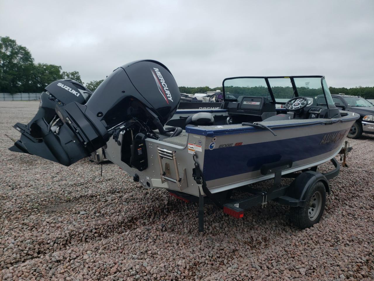 Lot #3221605313 2021 ALUMACRAFT BOAT