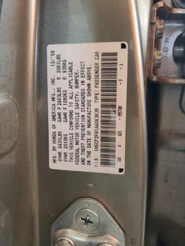 2010 HONDA ACCORD EXL - 1HGCP2F81AA063638