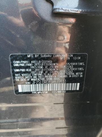 2025 SUBARU FORESTER L JF2SLDRC8SH539511