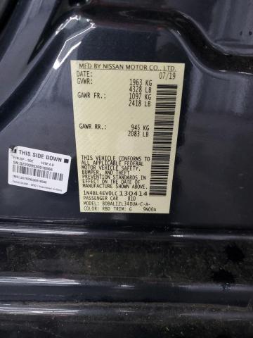 2020 NISSAN ALTIMA SL 1N4BL4EV0LC130414