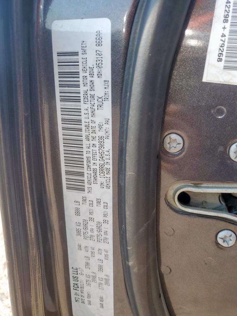 2017 RAM 1500 SLT 1C6RR6LG4HS790936