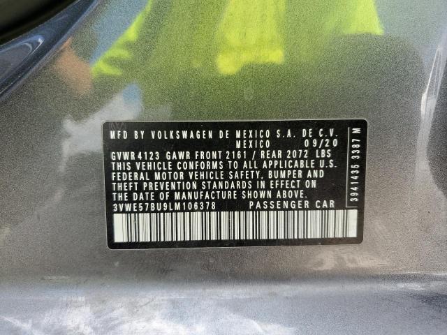 2020 VOLKSWAGEN JETTA SEL #3291787549