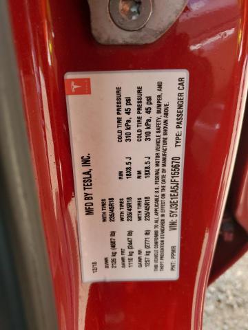 2018 TESLA MODEL 3 5YJ3E1EA5JF155670