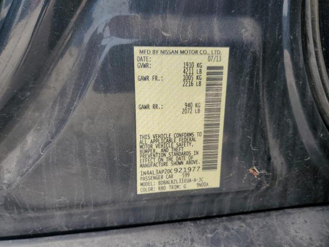 2013 NISSAN ALTIMA 2.5 - 1N4AL3AP2DC921977