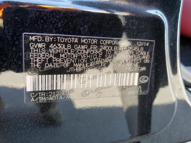 2015 LEXUS IS 250 JTHBF1D24F5065520