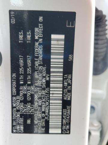 2019 LEXUS NX 300 BAS JTJYARBZXK2151755