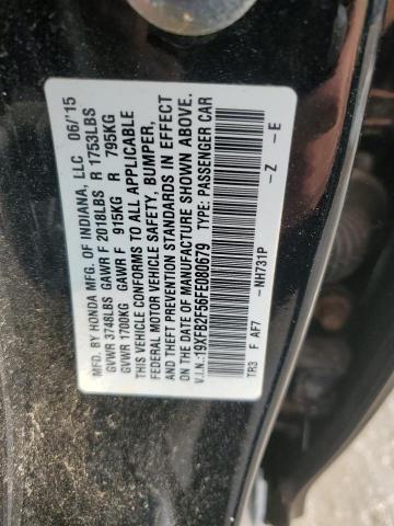 2015 HONDA CIVIC LX 19XFB2F56FE080679