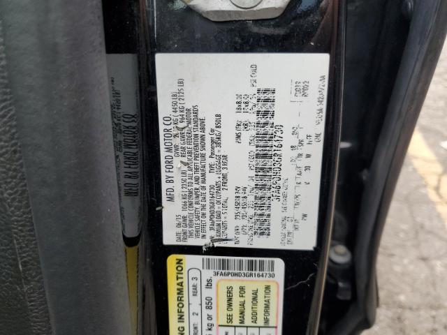 2016 FORD FUSION SE - 3FA6P0HD3GR164730
