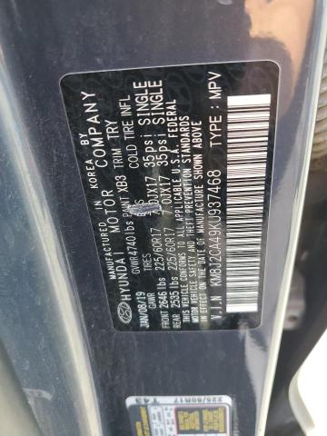 2019 HYUNDAI TUCSON SE KM8J2CA49KU937468