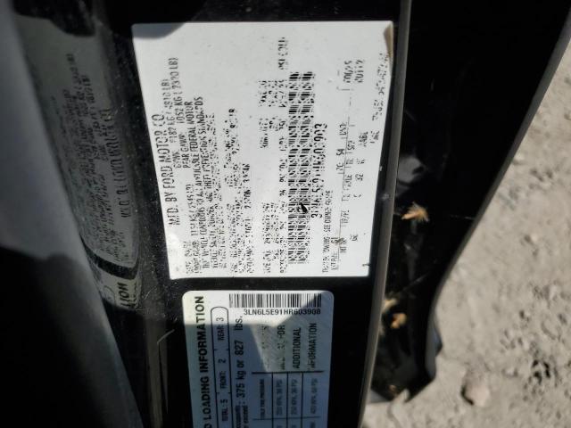 2017 LINCOLN MKZ BLACK 3LN6L5E91HR603908